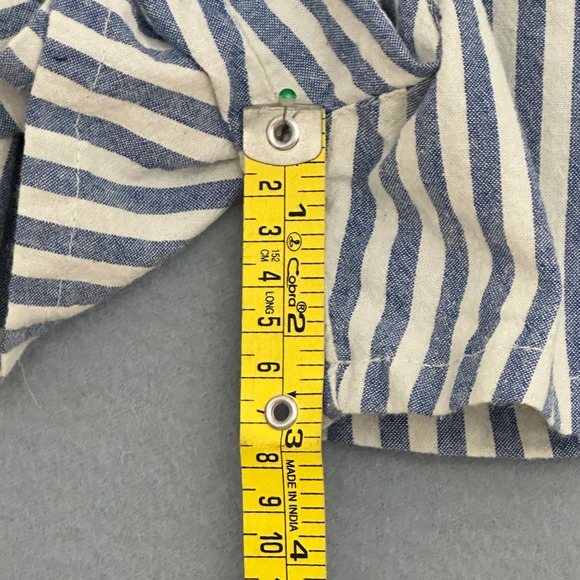 VTG Disney Store Womens Sleep Shorts L Blue Stripe Tigger Pajamas Loungewear - Picture 8 of 13